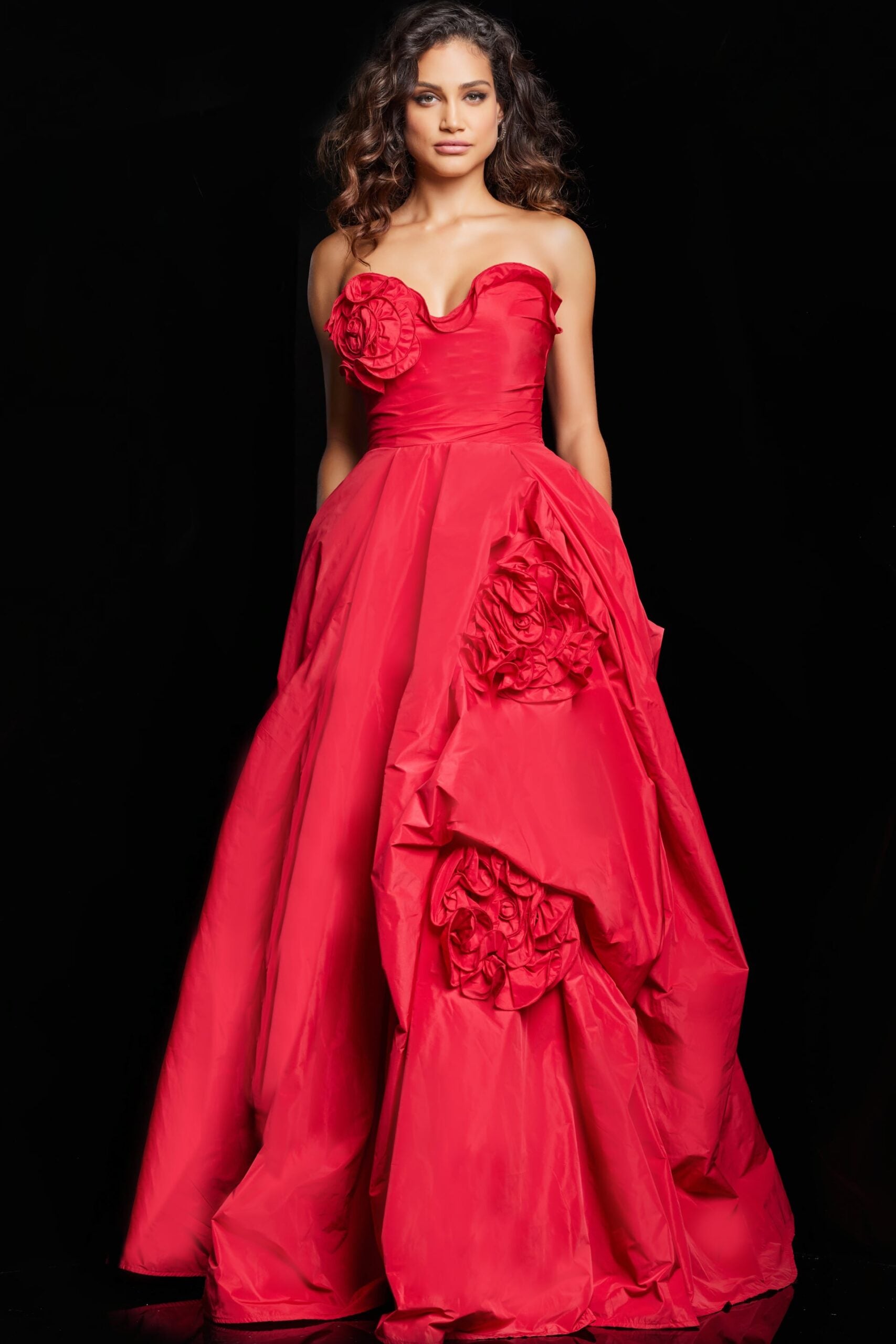 Strapless Ball Gown 37266 – Mario Pucci