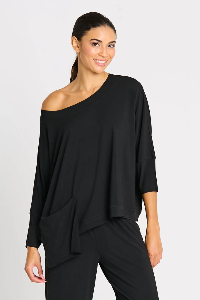 5279MT MATTE JERSEY DROP POCKET TEE