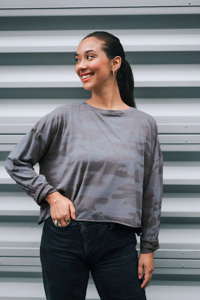 635JC CAMO MINI BOXY T