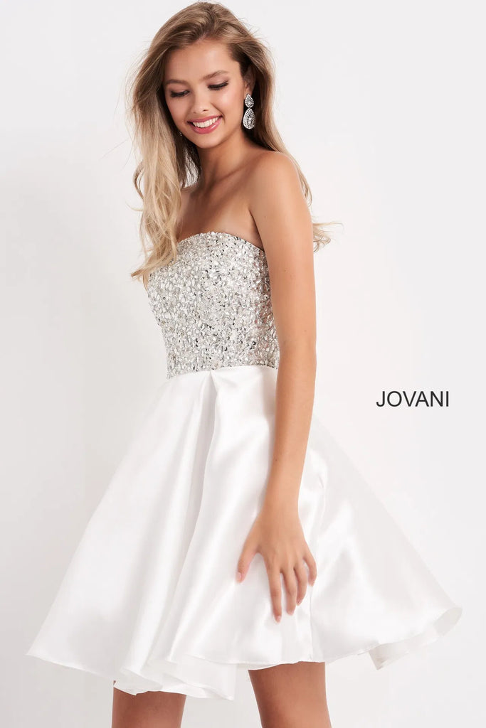 Fit and Flare Strapless Jovani Kids Dress K00722