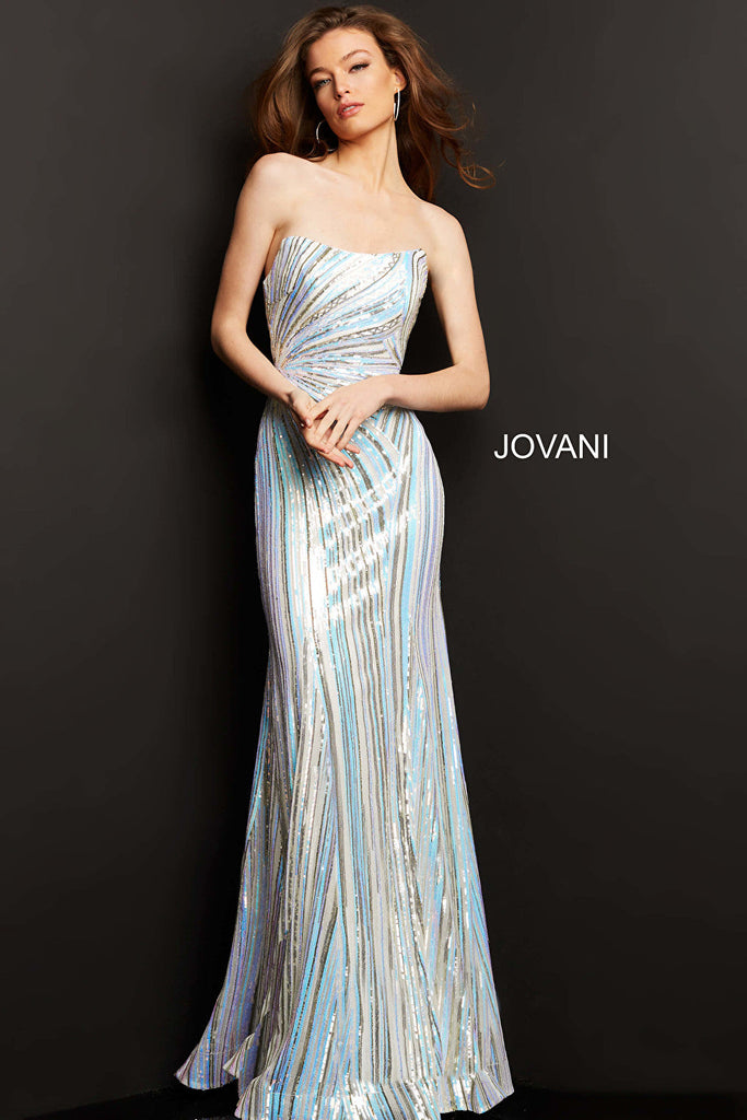 Jovani 04810 strapless dress