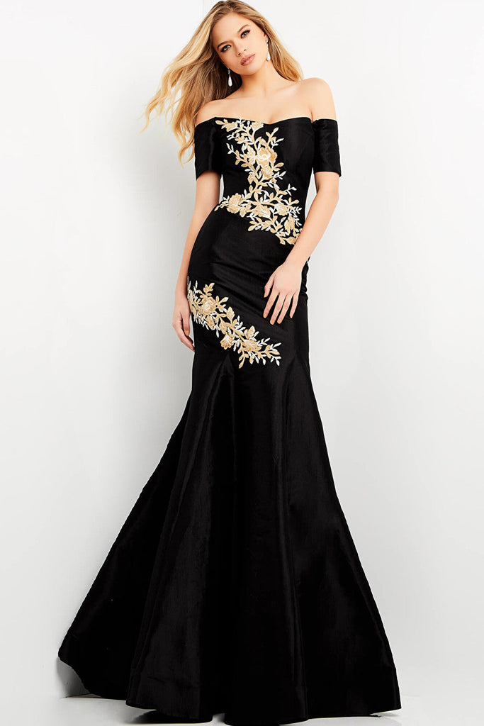 black prom dress 04814