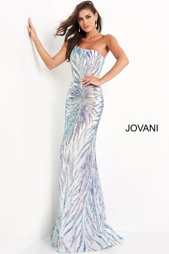 jovani 05664 one shoulder dress