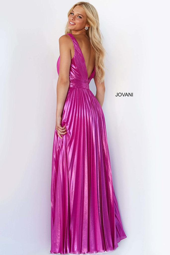 Maxi skirt pleated Jovani dress 06220