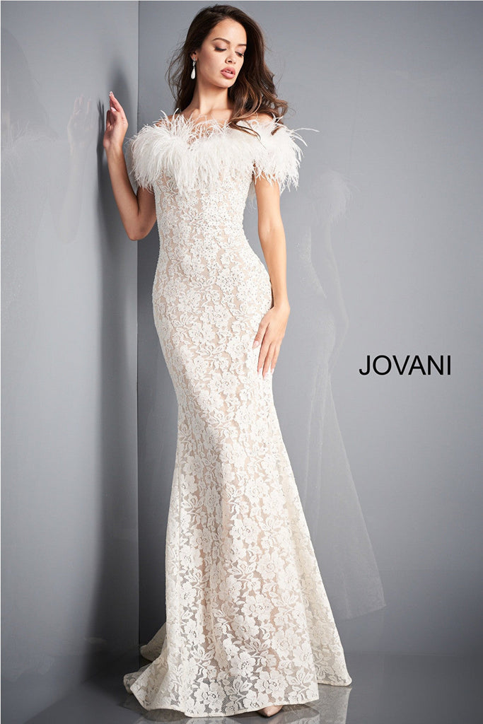 white lace prom dress 06451