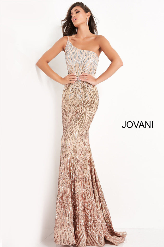 Jovani 06469 beaded prom dress