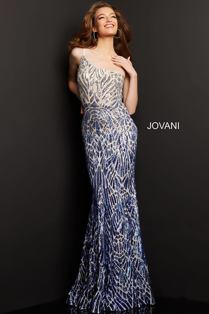 Jovani 06469 royal prom dress