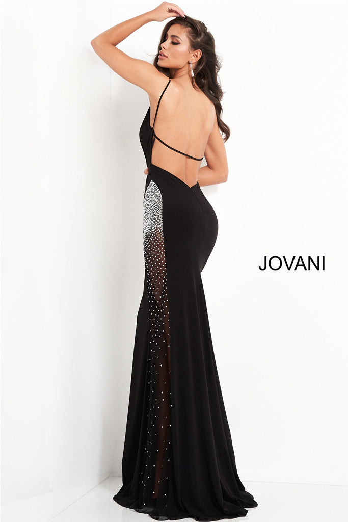 Jovani black dress 06566 