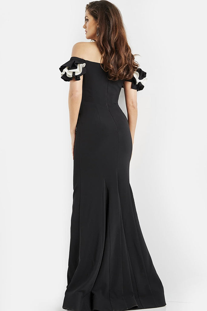 Long black dress Jovani 07017