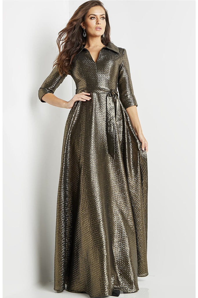 bronze mother of the bride dress 08388