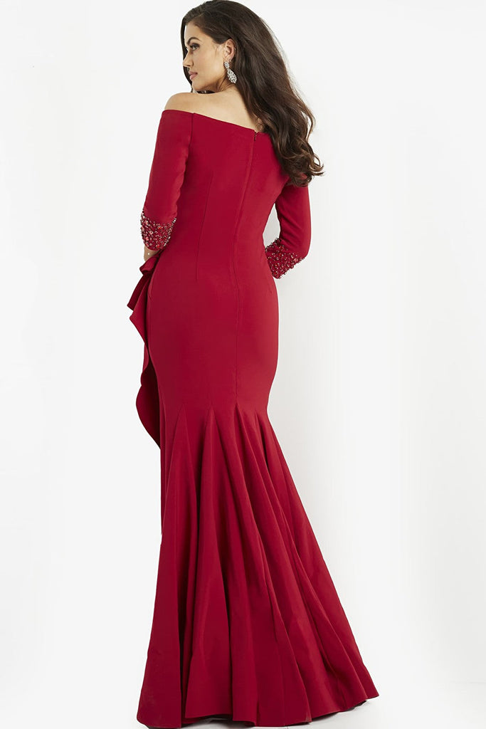Cranberry long gown 08699
