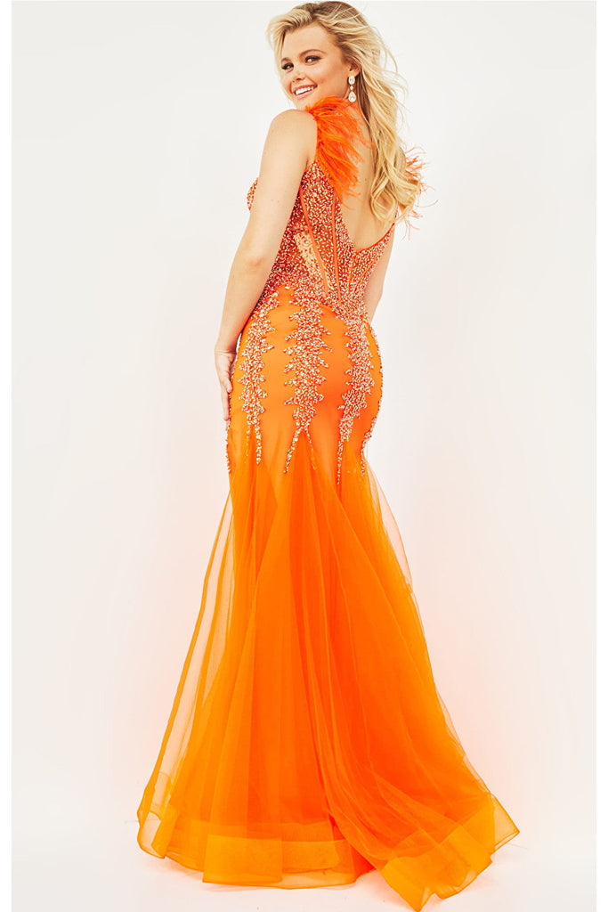 orange dress 22540