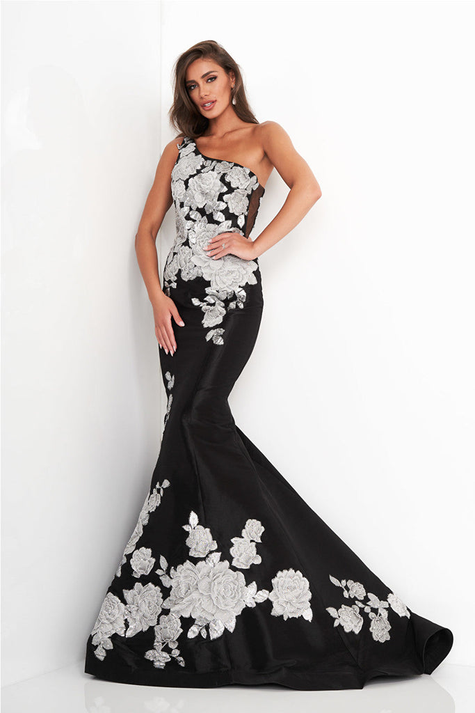 black and white dress 3918