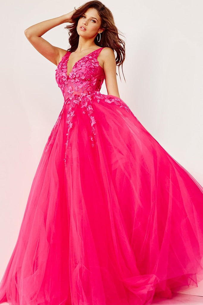 fit and flare prom dress 55634