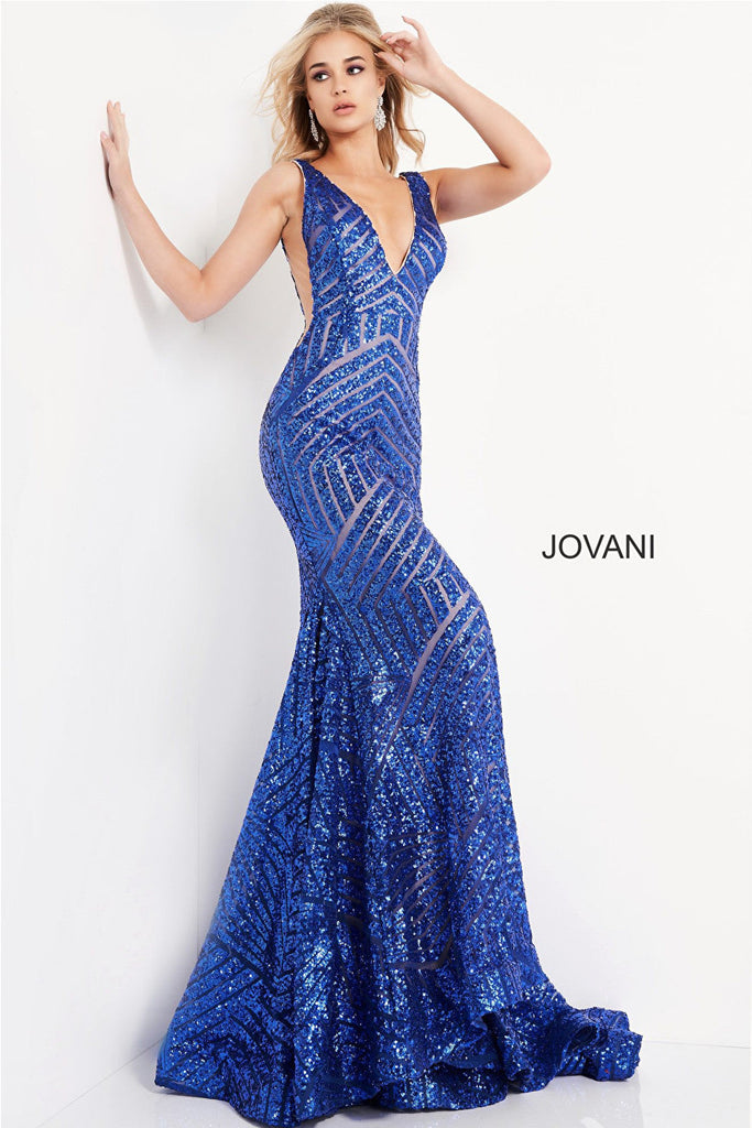 jovani navy dress 59762