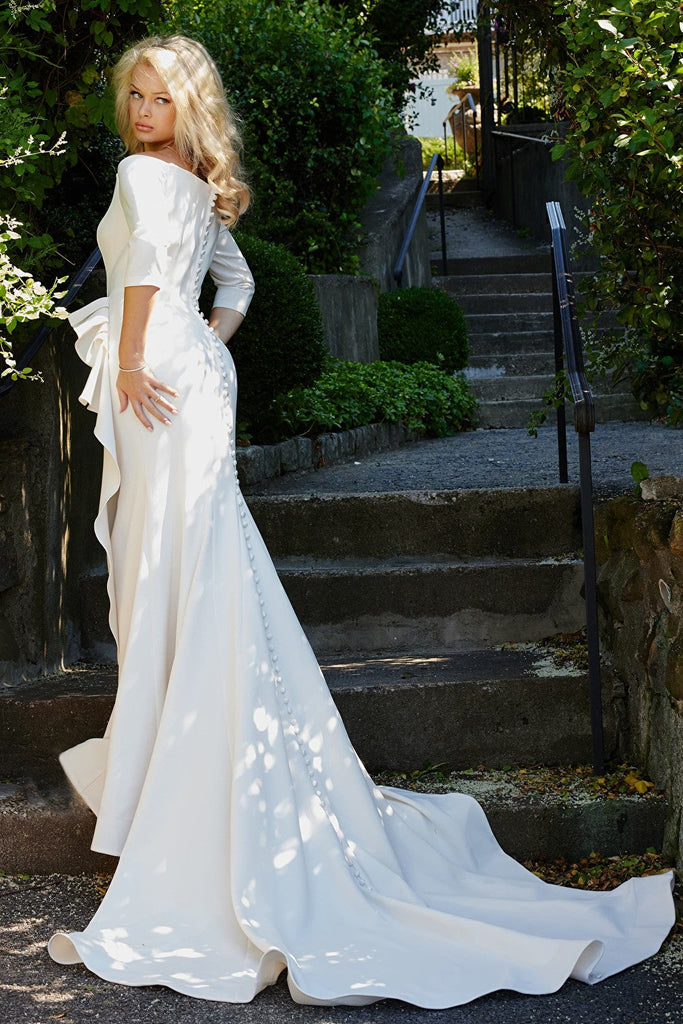 Sheath Wedding Dress JB07456